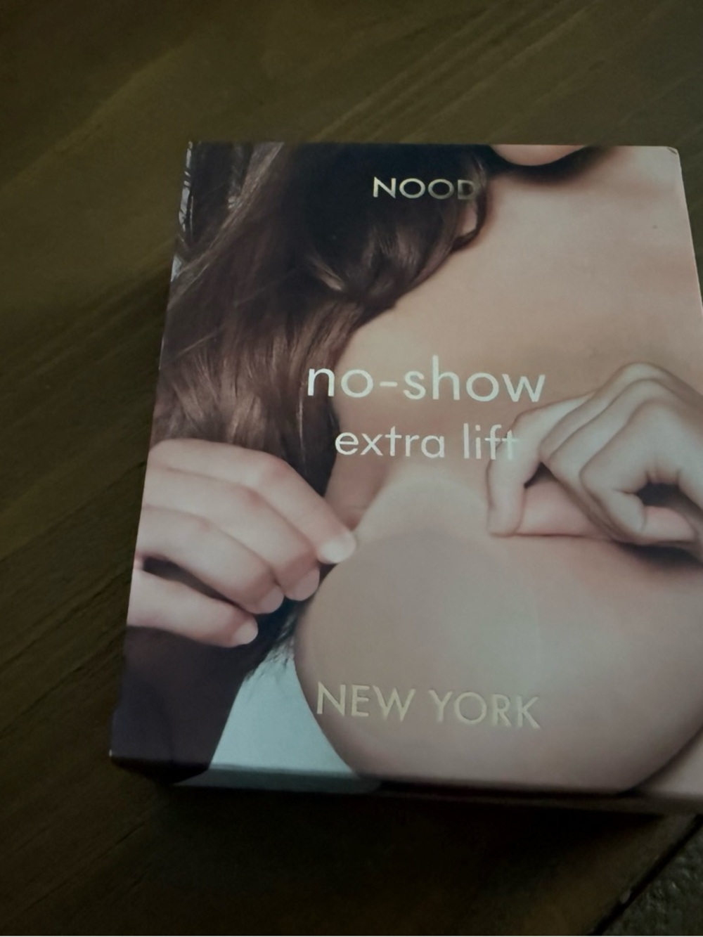 NOOD New York No-Show Extra Lift Adhesive Bra - Nude